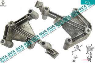 Кронштейн крепление КПП /  подушки ( опоры ) двигателя левый   