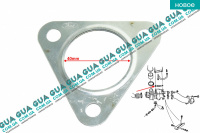 Прокладка турбины ( турбина - коллектор )