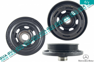 Шкив коленвала демпферный 6 ручейков ( Шкив коленчатого вала )   