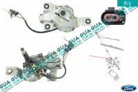 Моторчик стеклоочистителя задней двери / багажника / ляди ( электродвигатель дворника ) Ford / ФОРД ESCORT 1992-1995 / ЭСКОРТ 92-95 1.3 (1299 куб. см.)