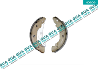 Тормозные колодки задние ( барабанные ) ( (FWD )