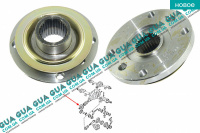 Фланец хвостовика редуктора заднего моста 91-00 ( 28 Шлицов T12 ) ( короткая база ) D107 Ford / ФОРД TRANSIT 1985-2000 / ТРАНЗИТ 85-00 2.9i (2935 куб.см)