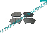 Тормозные колодки передние ( R15 / R16 )