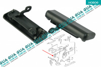 Ручка задней двери наружная ( металлическая ) 