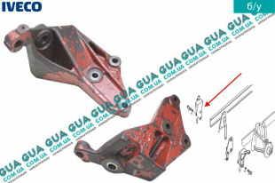 Кронштейн кабины правый   