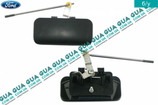 Ручка передней правой двери наружная   