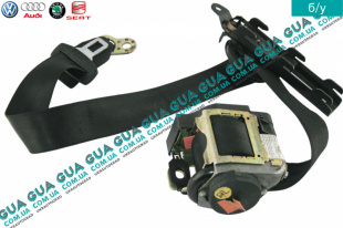 Ремень безопасности инерционный передней левый   