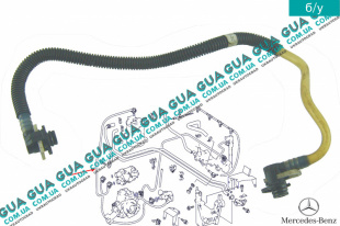 Патрубок / трубка топливной системы ( шланг от фильтра к ТННД )   