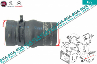 Патрубок / трубка системы охлаждения   