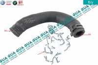 Патрубок / шланг системы охлаждения ( трубка ) Seat / СЕАТ IBIZA V 2017 - 1.6TDI (1598 куб.см.)