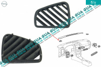 Дефлектор торпеды / стеклообогреватель ( левый ) Opel / ОПЕЛЬ ASTRA H 2004-2014 / АСТРА 04-14 1.4 (1364 куб.см.)