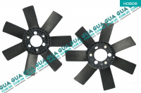 Крыльчатка двигателя 7 лопастей D370 ( вентилятор охлаждения ) на 3 болта