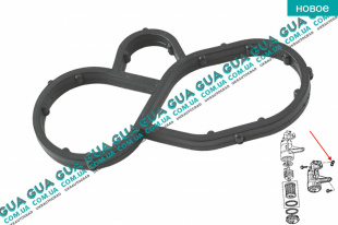 Прокладка корпуса масляного фильтра ( теплообменника )   