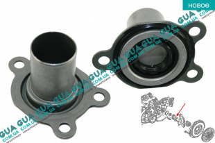 Сальник первичного вала ( лейка ) VW / ВОЛЬКС ВАГЕН TRANSPORTER V 2003- / ТРАНСПОРТЕР 5 03- 2.0TDI (1968 куб.см.)