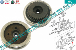 Шестерня ТНВД ( шкив , привод ) 33 зуба   