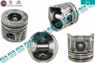 Поршень STD ( стандарт RHR / RHK  / RHF / RHP ) Volvo / ВОЛЬВО C30 2.0D (1998 куб. см.)