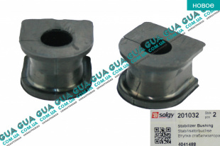 Втулка / подушка стабилизатора переднего D24 ( 1ШТ )   