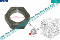 Гайка крепления электромуфты ( водяной помпы ) под ключ 41