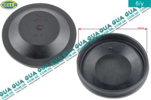 Крышка / заглушка фары D85мм   