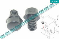 Демпфер / ограничитель капота / отбойник / подушка Ford / ФОРД ESCORT 1992-1995 / ЭСКОРТ 92-95 1.3 (1299 куб. см.)