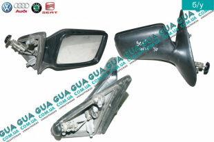 Зеркало заднего вида наружное/боковое механика правое Seat / СЕАТ IBIZA II 1993-2002 1.9D (1896 куб.см.)