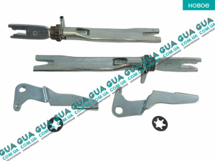 Саморегулируемый механизм / распорная планка задних тормозных колодок ( трещетка под барабан ) комплект 2шт   