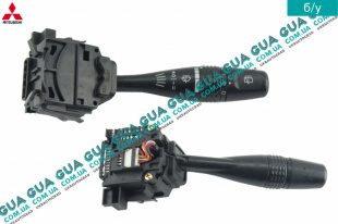 Подрулевой переключатель режимов дворников / стеклоочистителей Mitsubishi / МИТСУБИСИ PAJERO III 2000-2006 / ПАДЖЕРО 3 00-06 3.5 (3497 куб.см.)