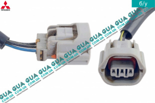 Фишка / разъем з проводами штекер датчика положения распредвала /  скорости / коробки АКПП ( 3 контакта )   