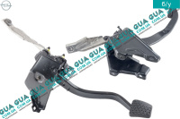 Педаль тормоза Opel / ОПЕЛЬ CORSA C 2000-2009 / КОРСА С 00-09 1.4 (1364 куб.см.)