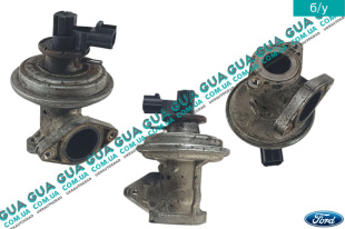 Клапан возврата ОГ / Клапан рециркуляции выхлопных газов / Клапан EGR / ЕГР Ford / ФОРД MONDEO III 2001-2007 / МОНДЕО 3 2.0  16V DI/TDDI/TDCI (1998 куб.см.)