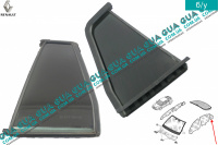 Стекло двери задней левой ( форточка универсал )