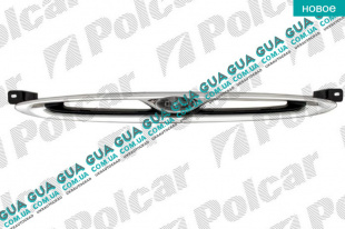 Решетка радиатора с 95- ( хромированная ) Ford / ФОРД ESCORT 1992-1995 / ЭСКОРТ 92-95 1.3 (1299 куб. см.)