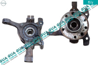 Поворотный кулак / цапфа правая с ступицей с ABS / АБС / 33 шлица