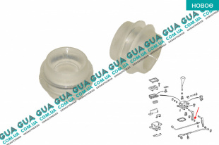 Втулка подшипника рычага переключения передач ( кулисы / КПП ) 1шт. -02   