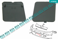 Заглушка переднего бампера левая