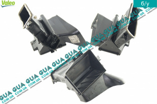 Корпус заслонки печки  Mercedes / МЕРСЕДЕС SPRINTER 1995-2000 / СПРИНТЕР 95-00 2.3D (2299 куб.см.)