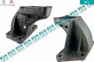 Кронштейн двигателя ( опора кпп ) левый   