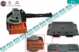 Фишка / разъем  блока управления двигателем ( ЭБУ / ECU )   