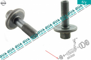 Болт / винт шкива коленвала M10х50 Nissan / НИССАН ALMERA N16 / АЛЬМЭРА Н16 2.2 DCI ( 2184 куб.см.)