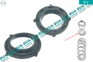 Прокладка опоры стойки амортизатора ( передняя )   