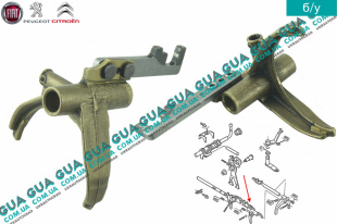 Вилка включения 3-4 передачи КПП   