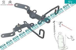 Кронштейн крепления датчика / трубок рециркуляции картерных газов ( шланг / патрубок ) комплект   