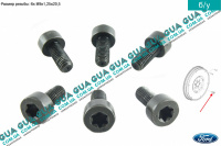 Болт / винт крепления маховика сцепления M9x1.25x20.5 ( комплект 6 шт. ) Volvo / ВОЛЬВО C30 1.6D (1560 куб.см.)