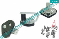 Скоба замка двери левой / правой ( фиксатор / зацеп / петля )