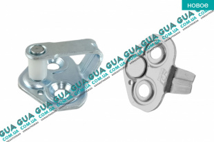 Скоба замка двери сдвижной / боковой ( фиксатор / зацеп / петля )   