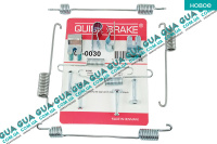 Ремкомплект задних барабанных колодок / комплект возвратных пружин ручного тормоза ( с-ма Lucas D228 ) Ford / ФОРД B-MAX / Б-МАКС 1.4 (1388 куб. см.)