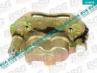 Суппорт передний левый Ford / ФОРД TRANSIT 1985-2000 / ТРАНЗИТ 85-00 2.5D (2496 куб.см.)