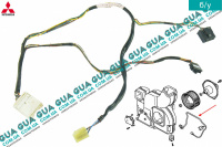 Электропроводка ( жгут проводов ) моторчика / реостата / резистора печки ( отопителя ) Mitsubishi / МИТСУБИСИ PAJERO III 2000-2006 / ПАДЖЕРО 3 00-06 3.5 (3497 куб.см.)
