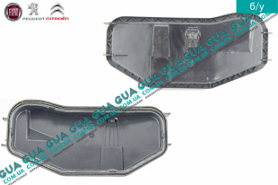 Крышка / заглушка фары / правая Peugeot / ПЕЖО BOXER II 2002-2006 / БОКСЕР 2 02-06 2.0 (1998 куб.см)