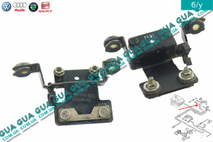 Кронштейн крепления клапана преобразователя давления ( управления ОГ , клапана управления турбины / трансдьюсера )   